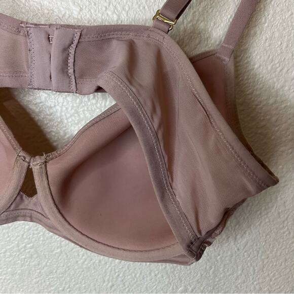 Soma 052201 light brown lace lightest light prefect coverage bra 38C - Picture 5 of 7